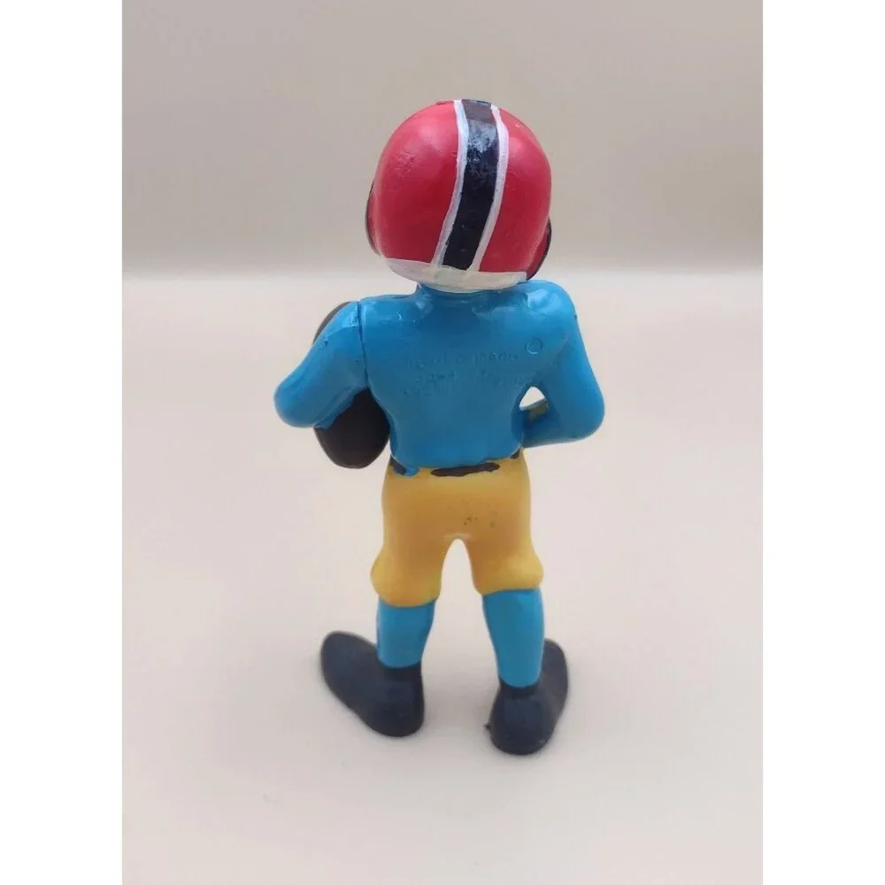 Vintage 1960s Weston Plastic Football Player Figure 5